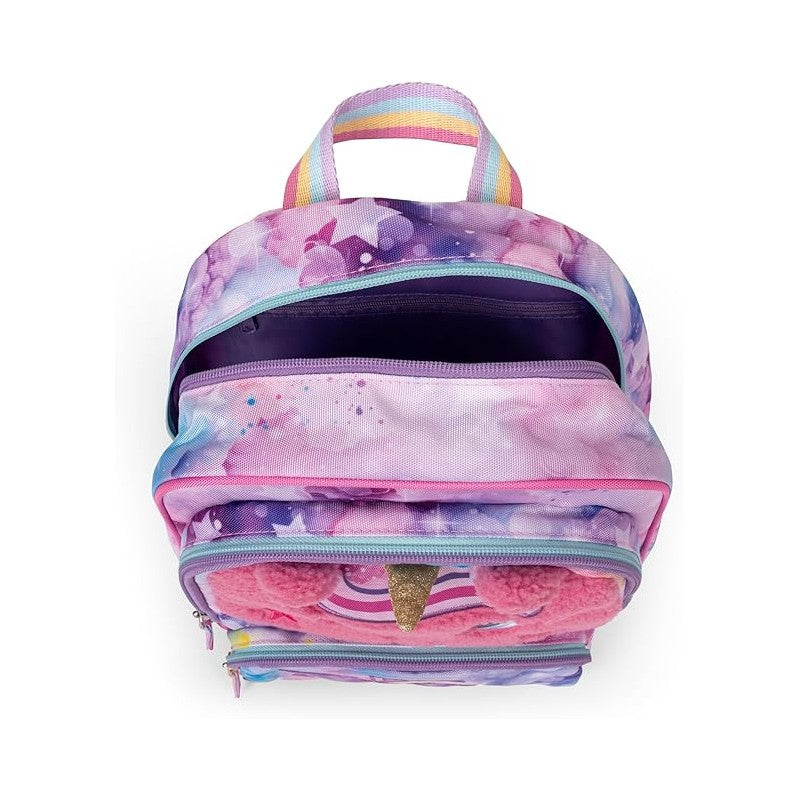 Mofu Mofu - Zainetto Bambina, Per Asilo E Tempo Libero, Con Spallacci Imbottiti, 23x30hx10 Cm, Lilla