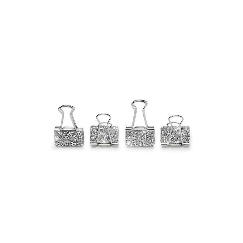 Molla Fermacarte Chiara Ferragni Double Clips Con Strass 4 Pezzi - 2023-2024