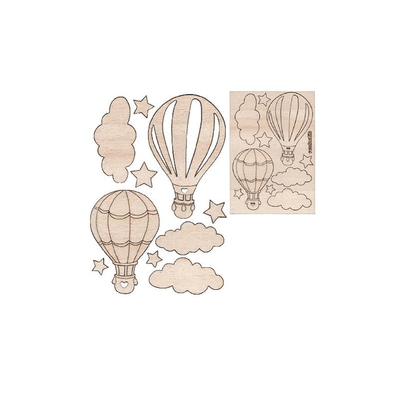 Mongolfiere In Legno Renkalik