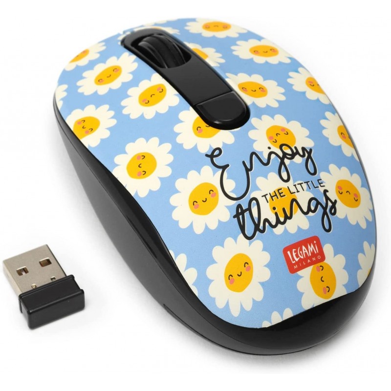 Mouse Wireless Usb - Daisy - Legami