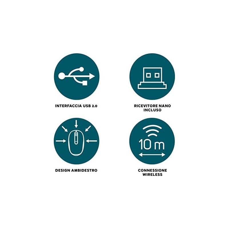 Mouse Wireless Usb - Daisy - Legami