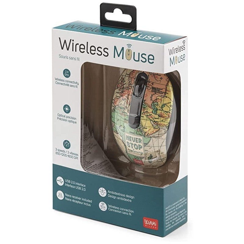 Mouse Wireless Usb - Travel - Legami