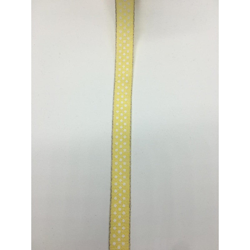 Nastri A Pois - Tessuto Naturale