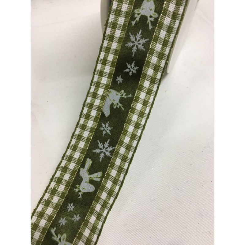 Nastro A Quadretti Con Renne