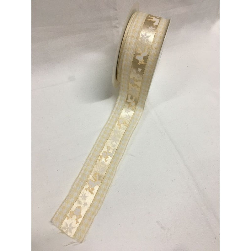 Nastro A Quadretti Con Renne