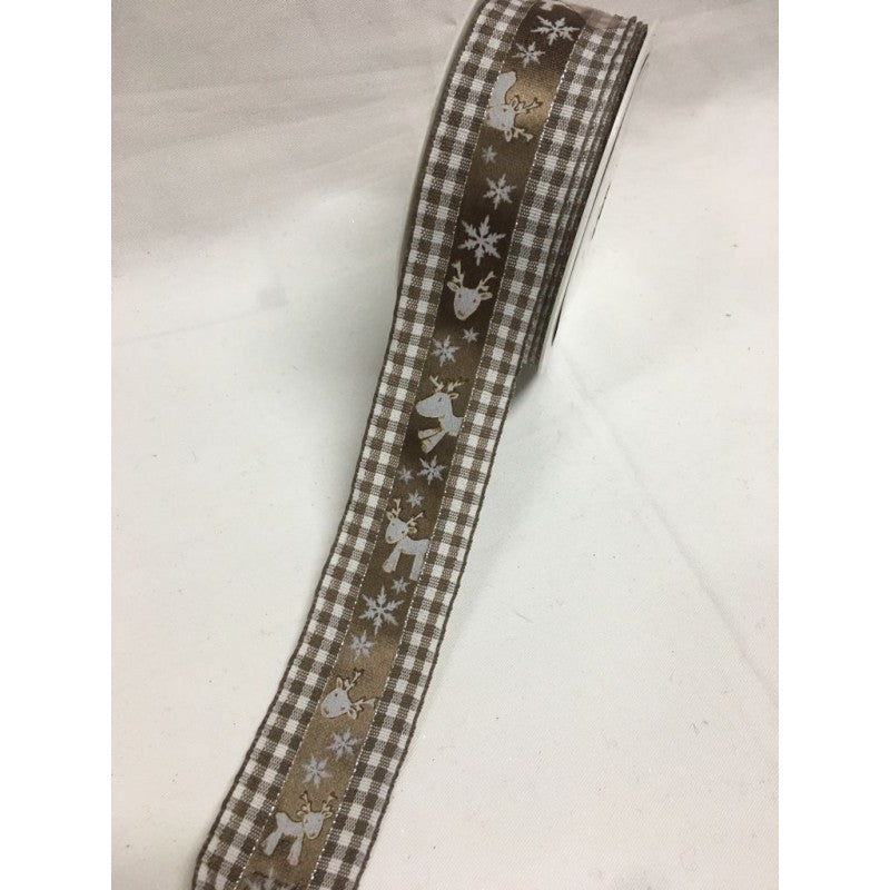 Nastro A Quadretti Con Renne