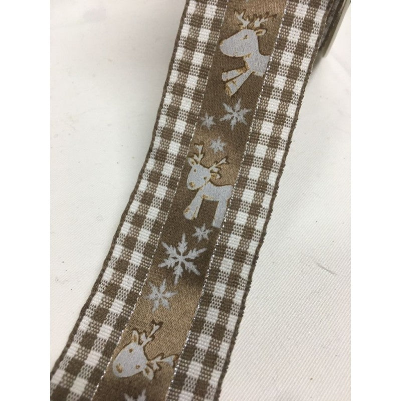 Nastro A Quadretti Con Renne