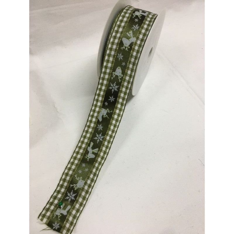 Nastro A Quadretti Con Renne