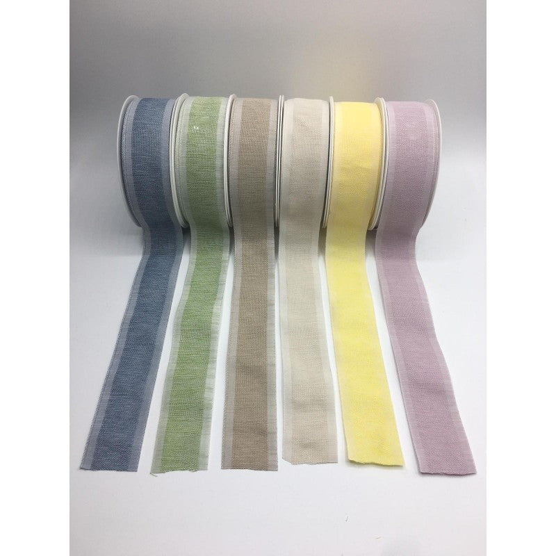 Nastro A Tinta Unita - Tessuto Naturale