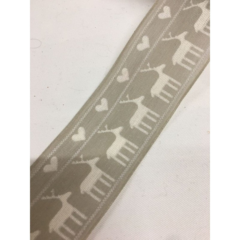 Nastro Con Sagome Di Alci