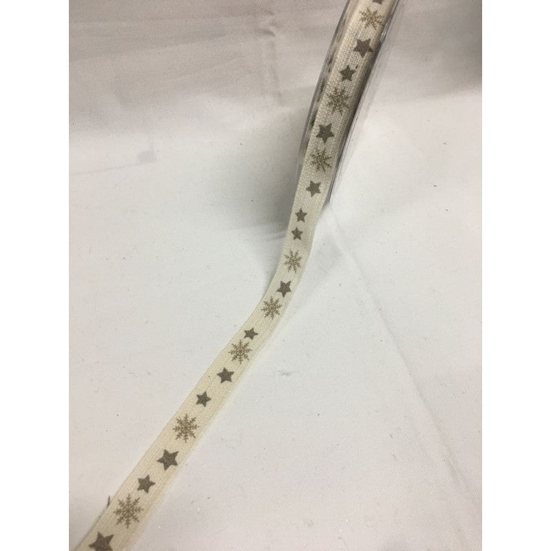 Nastro Con Stelle E Fiocchi Di Neve