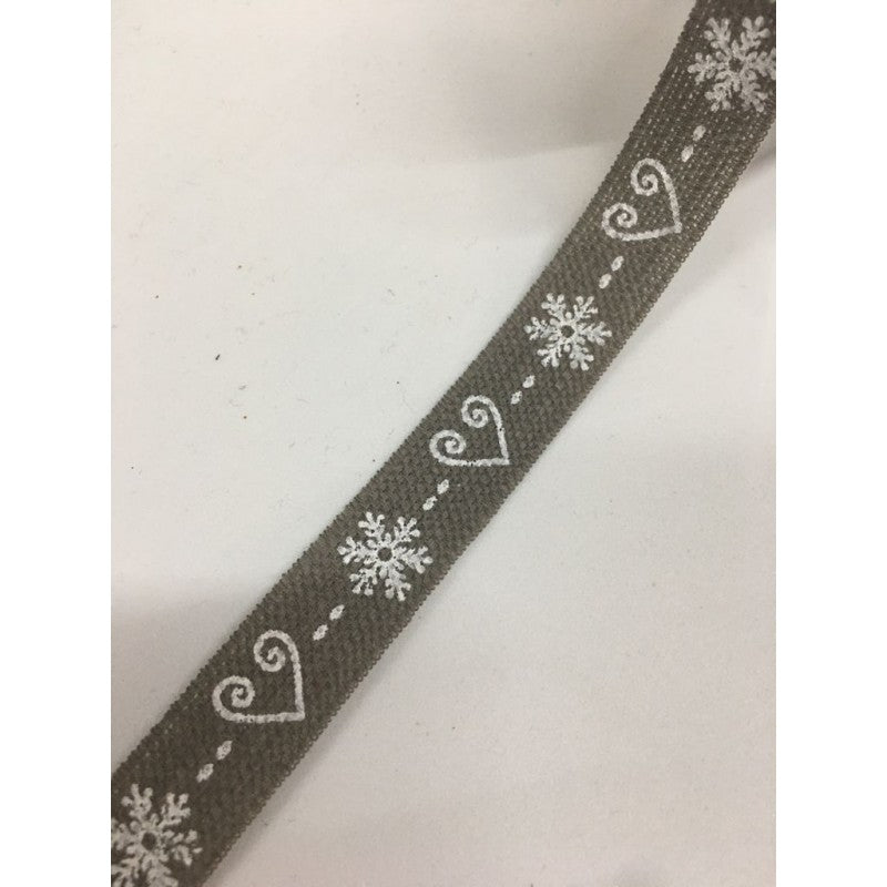 Nastro Cuori E Fiocchi Di Neve