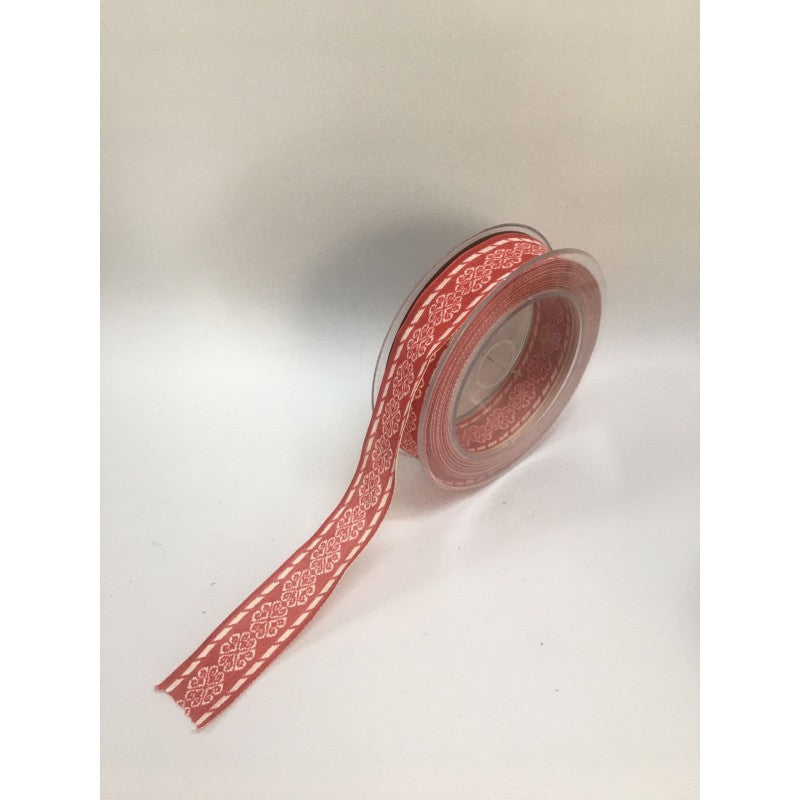 Nastro Decorato Rosso