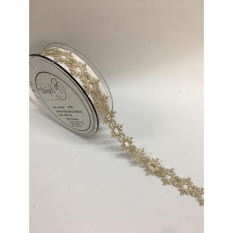Nastro Fiocchi Di Neve 2,5cm