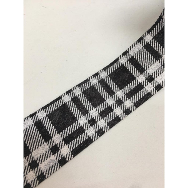 Nastro Scozzese Bianco E Nero