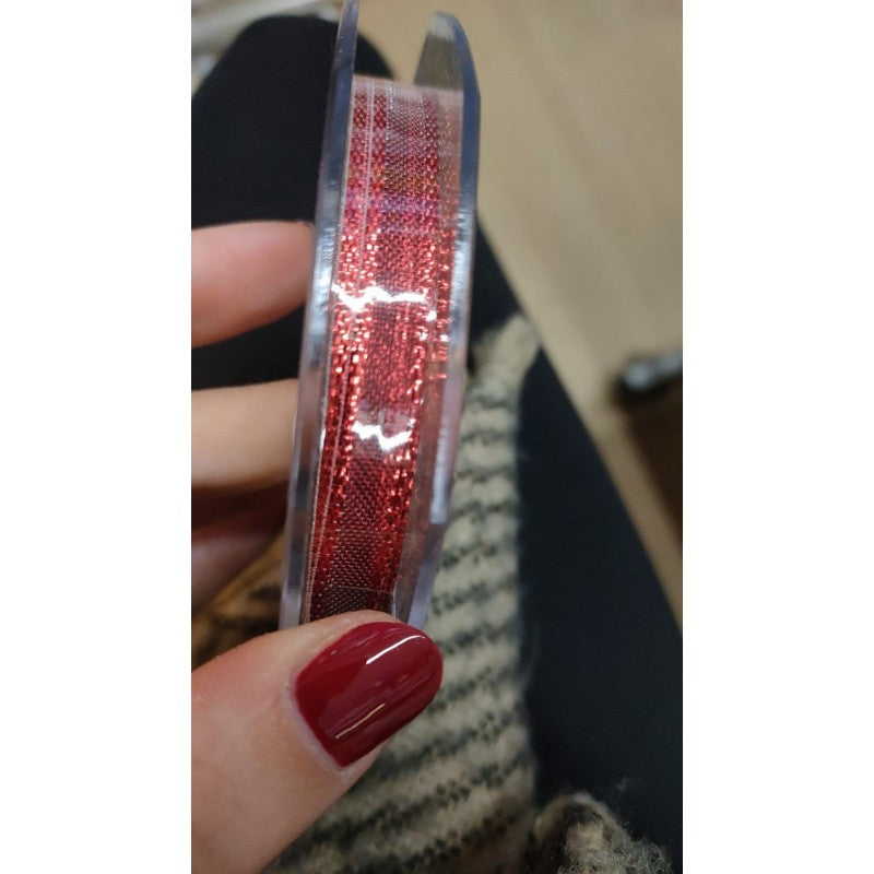 Nastro Semirigido Oro- Rosso- Argento