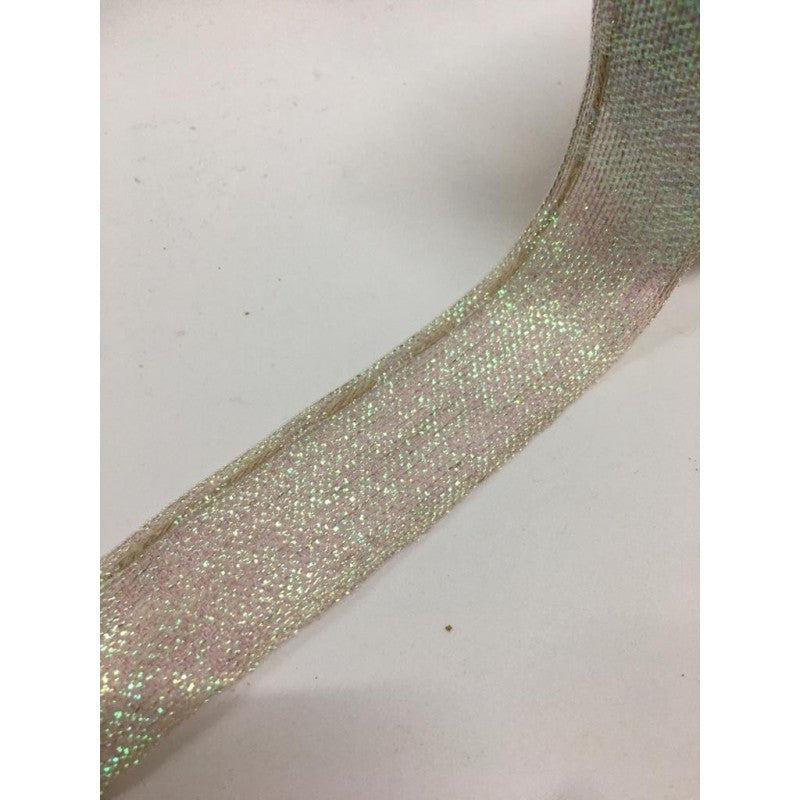 Nastro Telato Con Filo Madreperla