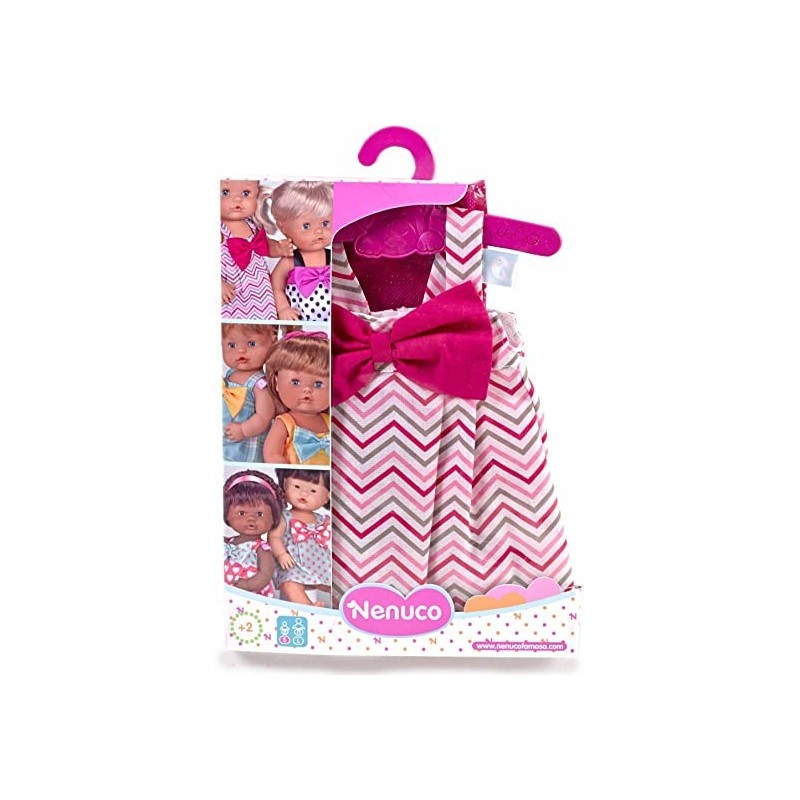 Nenuco Baby – Vestitino Con Gruccia, 42 Cm (famosa 700012824)