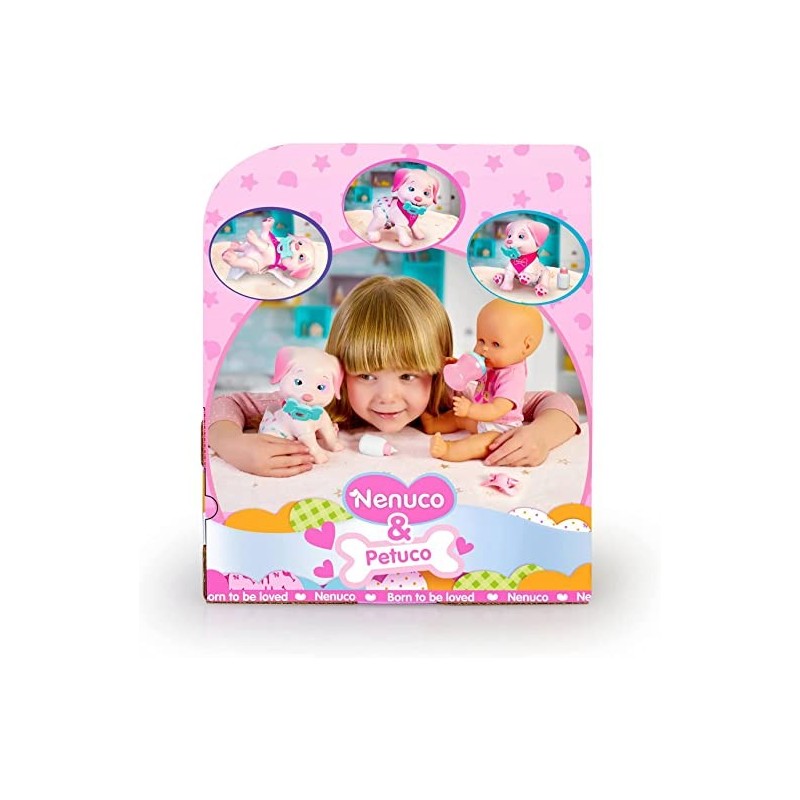Nenuco & Petuco - Bambola Con Cucciolo E Accessori Per Entrambi