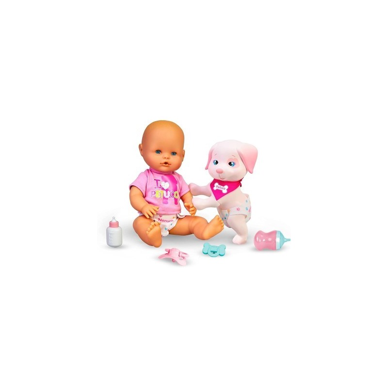 Nenuco & Petuco - Bambola Con Cucciolo E Accessori Per Entrambi