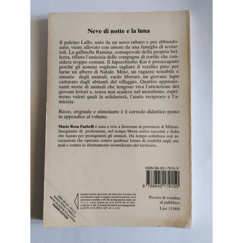 Neve Di Notte E La Luna