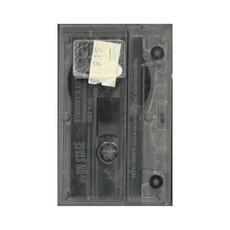 New On Stage. Student’s Cassette 1. M. Andreolli. Audiocassetta – Petrini