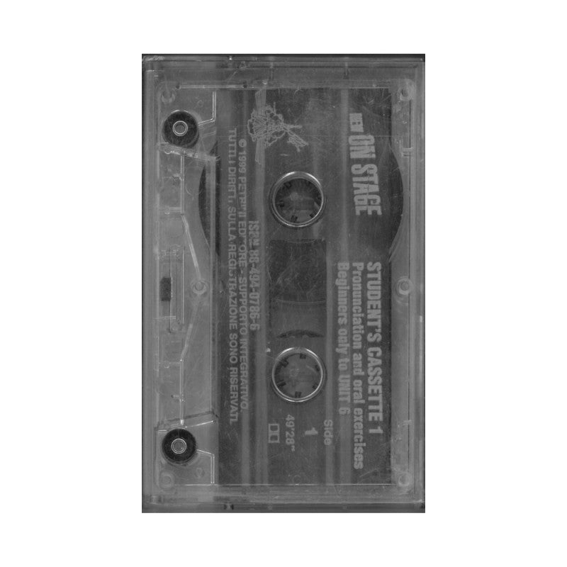 New On Stage. Student’s Cassette 1. M. Andreolli. Audiocassetta – Petrini