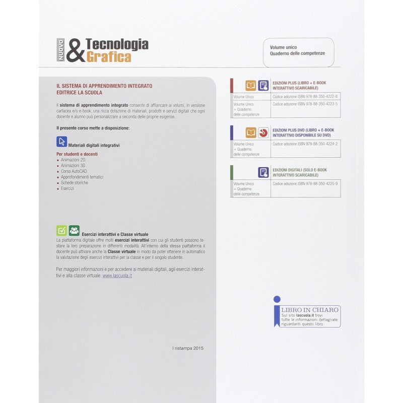 Nuovo Tecnologia & Grafica. Quaderno Delle Competenze