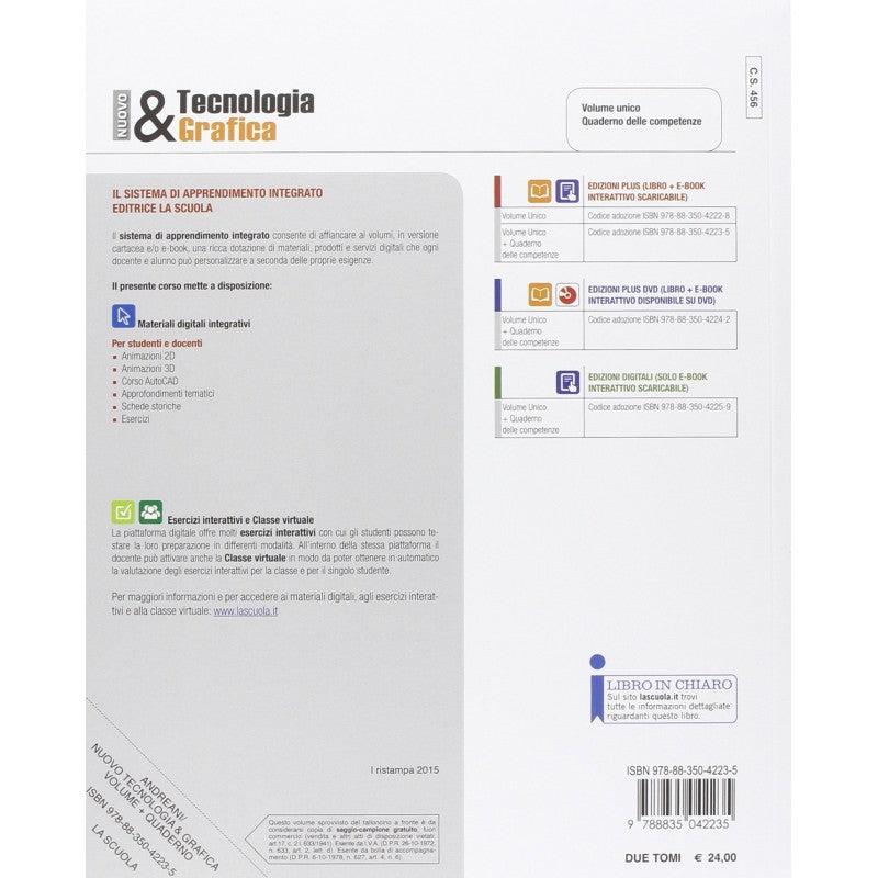 Nuovo Tecnologia & Grafica. Quaderno Delle Competenze