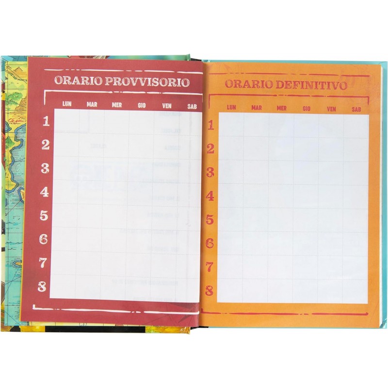 One Piece - Diario Scuola 2024-2025 Ufficiale One Piece, Diario 12 Mesi, 13 X 17,8 Cm