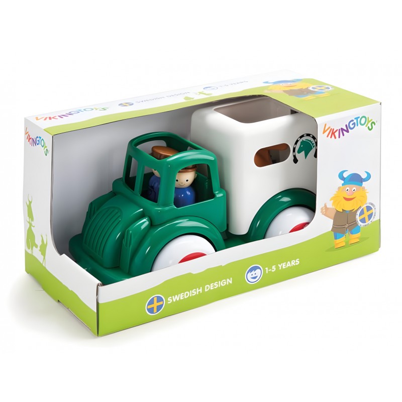 Original Jumbo Trasporto Cavalli - Viking Toys Vk81259