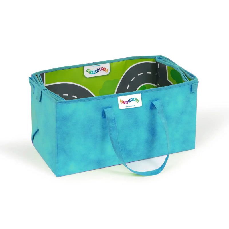 Original Tappeto Città Con 2 Macchinine – Viking Toys Vk5202