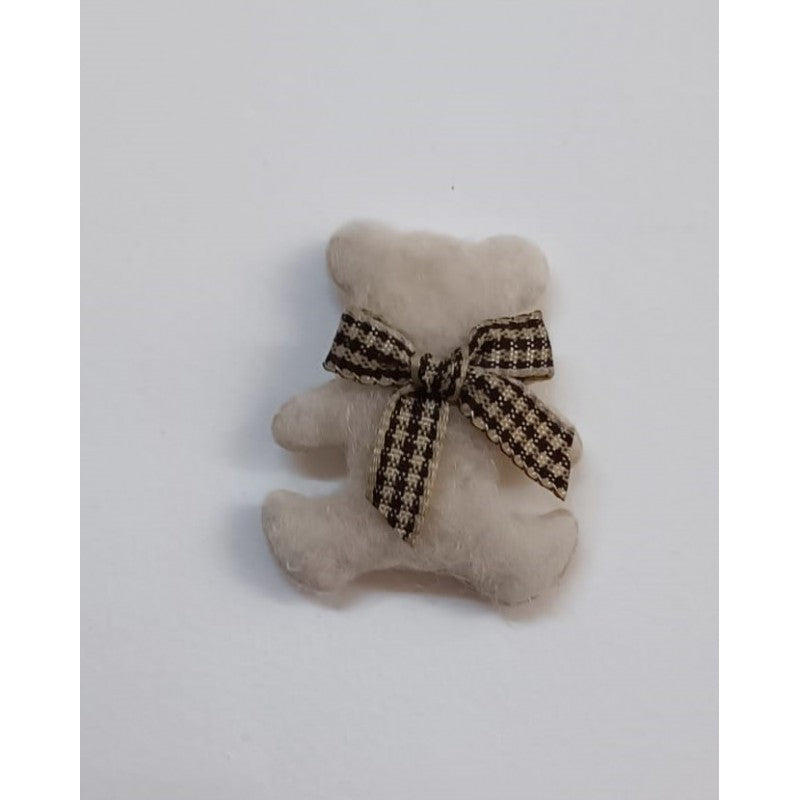 Orsetto Piccolo Beige/marrone In Feltro