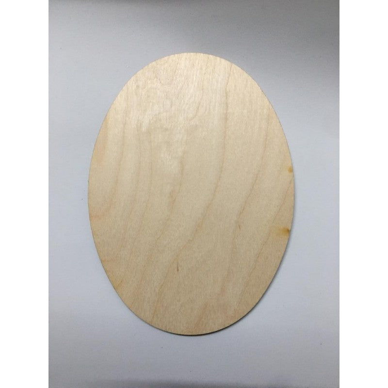 Ovale E Cerchio In Legno