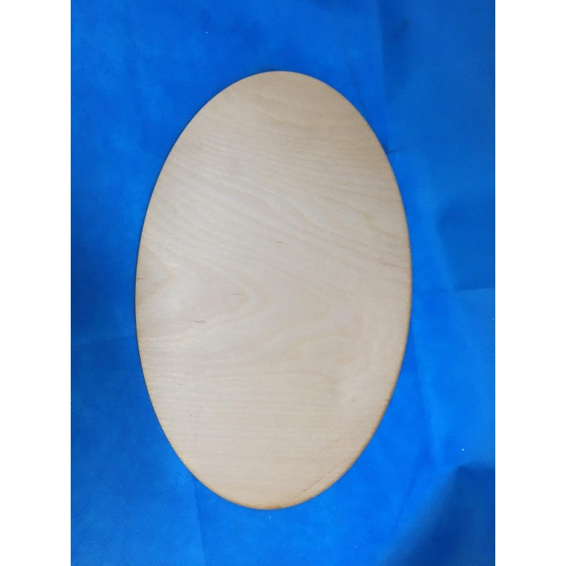 Ovale E Cerchio In Legno