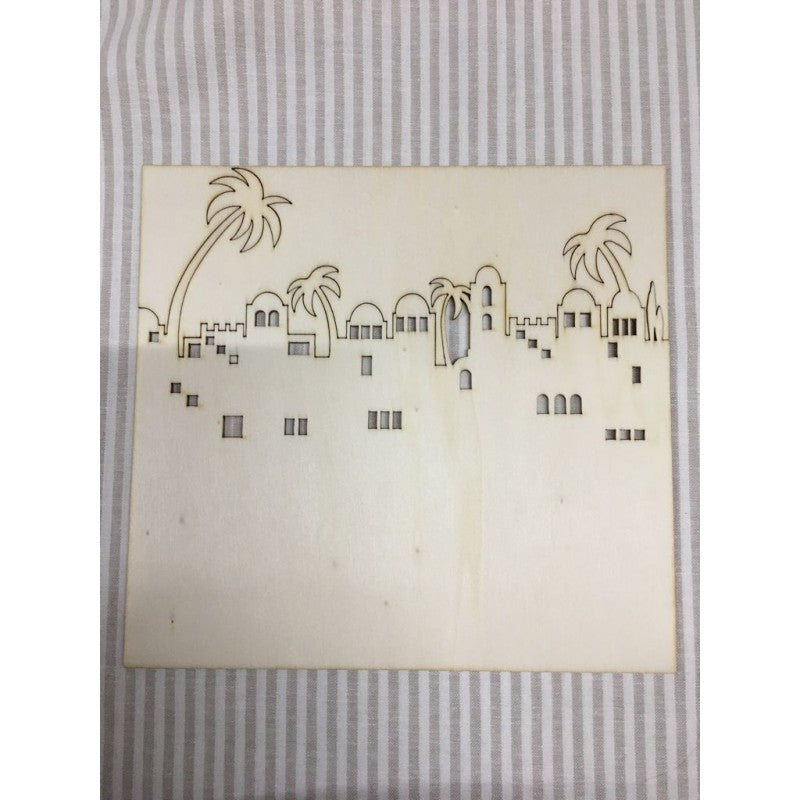 Paesaggio Betlemme In Legno - Renkalik