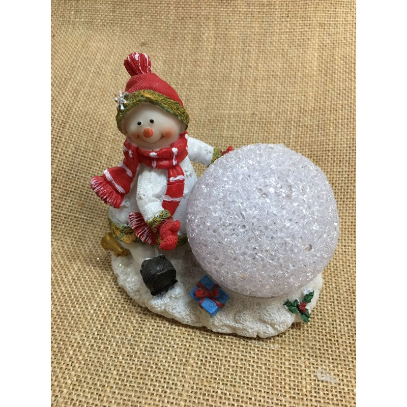 Palla Di Neve Luminosa Con Personaggio