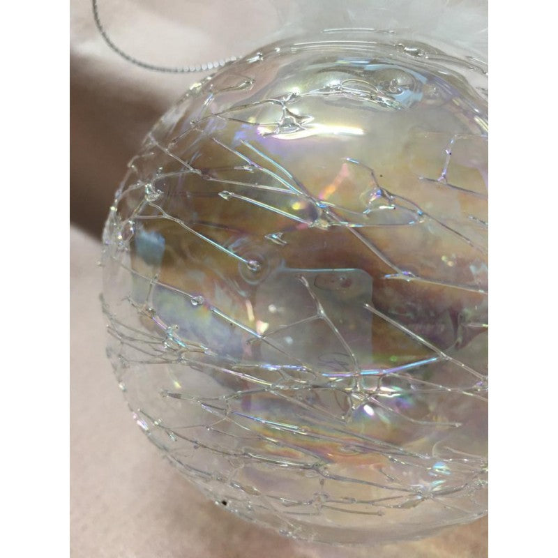 Pallina In Vetro Con Schizzi