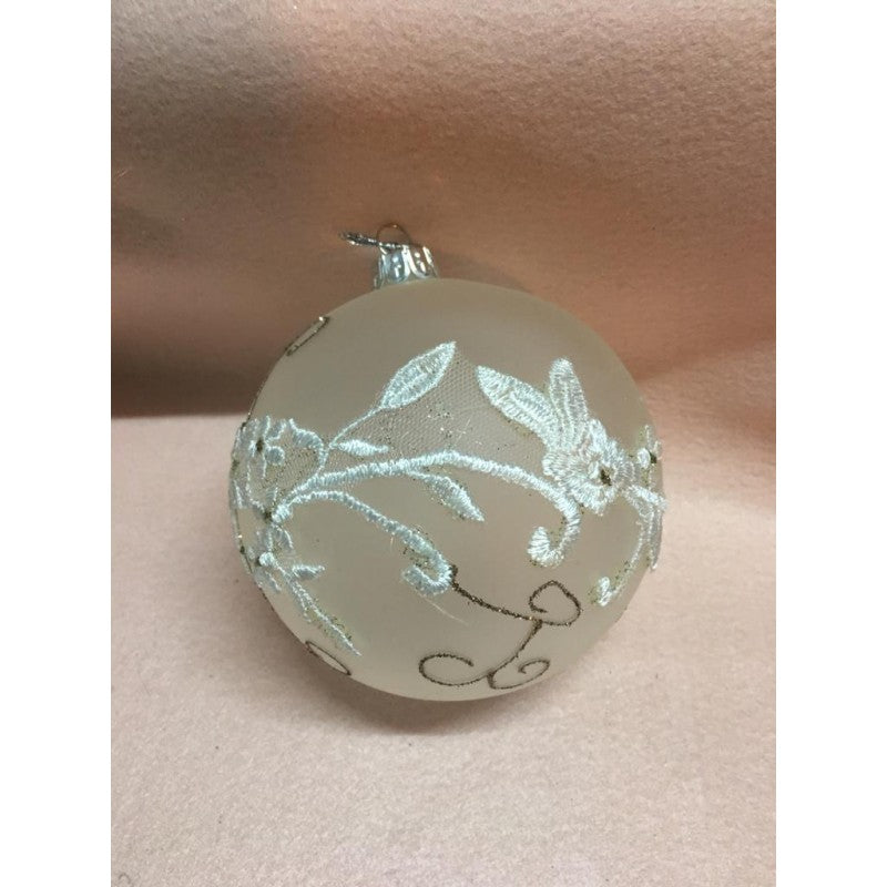 Pallina Opaca Decorata