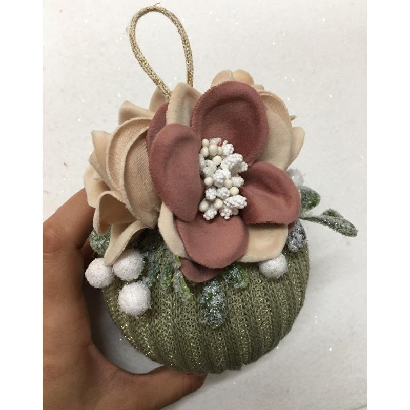 Palline Di Natale In Maglia