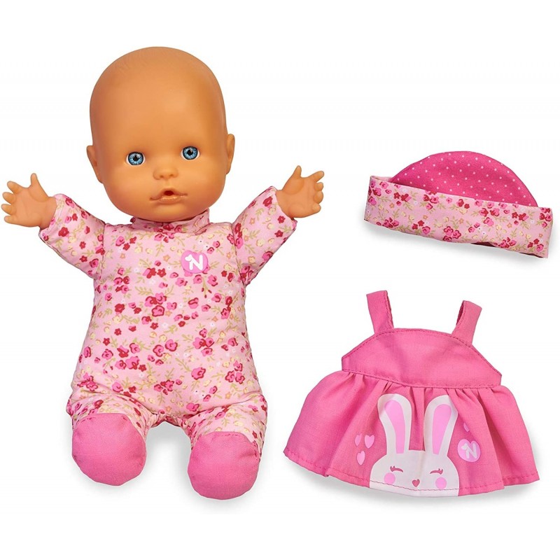 Pambola Nenuco Baby Talks Ci Vestiamo! Bambola Con Suoni - Rosa