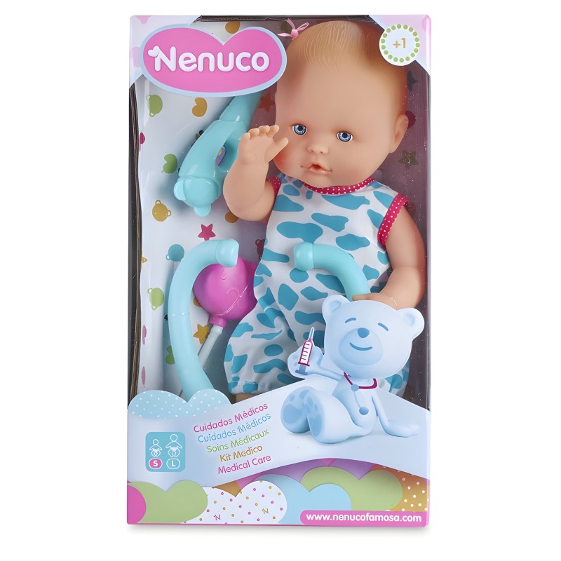 Pambola Nenuco Cure Mediche - Azzurro