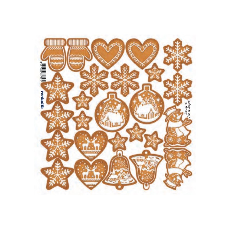 Pannello Biscotti Di Pan Di Zenzero Renkalik