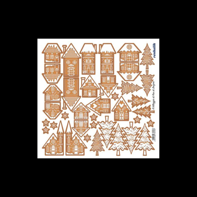 Pannello Il Villaggio Di Pan Di Zenzero Renkalik