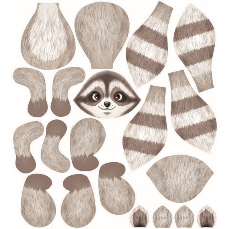 Panno Kraft 3d Gastone Il Procione Renkalik