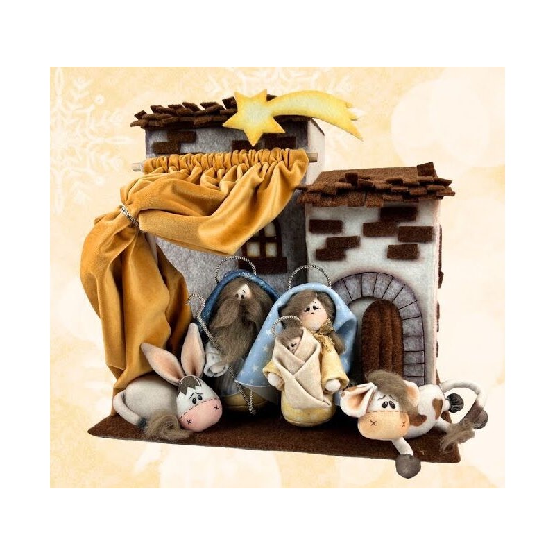 Panno Kraft 3d Personaggi Il Presepe Renkalik