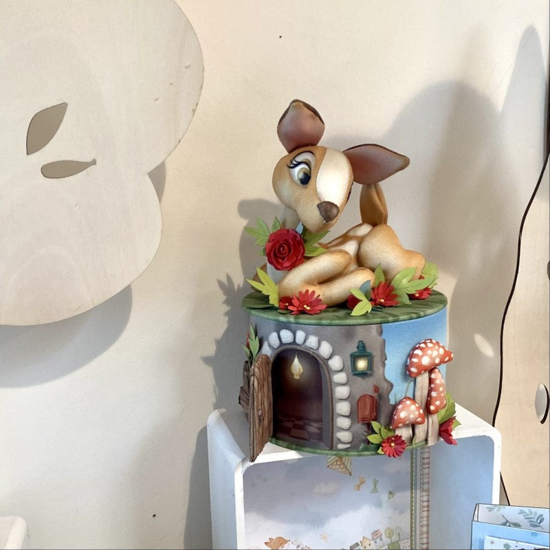 Panno Kraft 3d Renkalik La Casa Nel Bosco 50 X 75 Cm