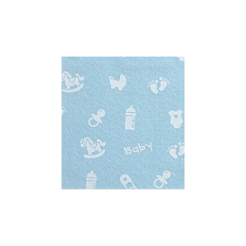 Pannolenci Stafil Baby 30x40 Cm, 1mm - Azzurro, Rosa