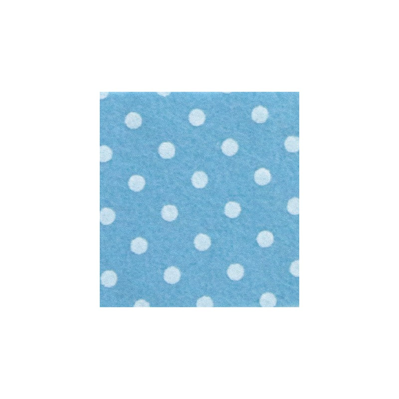 Pannolenci Stafil Puntini 30x40 Cm, 1mm - Azzurro, Rosa Baby, Celeste, Rosa