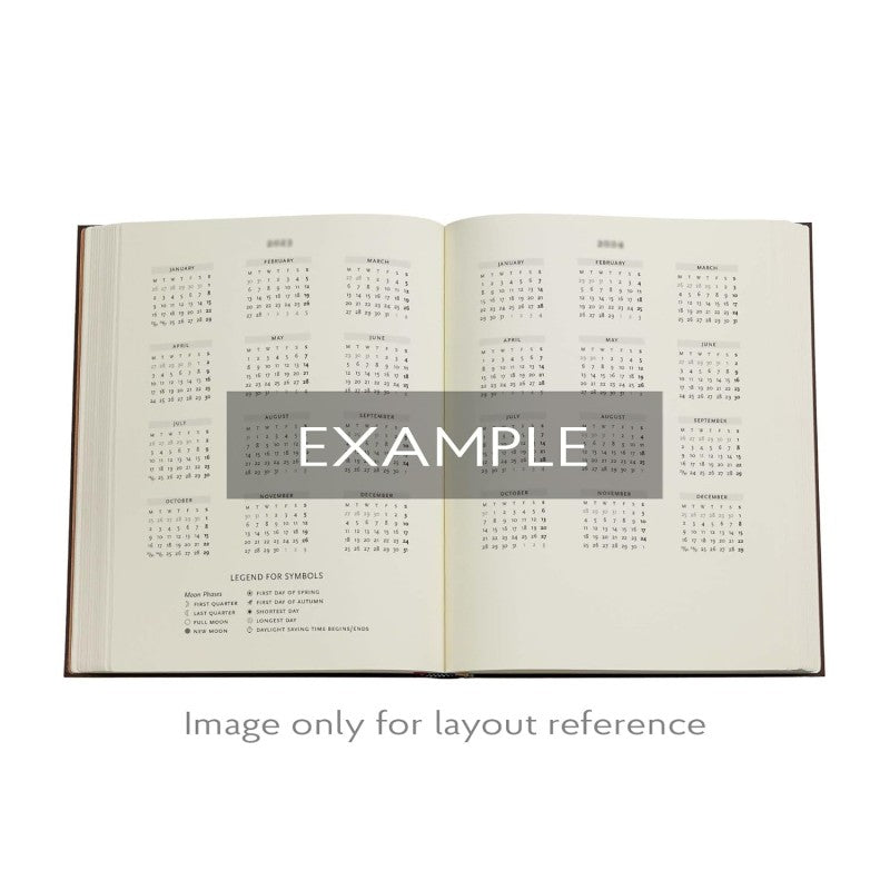 Paperblanks | 2025 Azzurro | 18 Mesi Flexis | Maxi | Settimanale Verticale